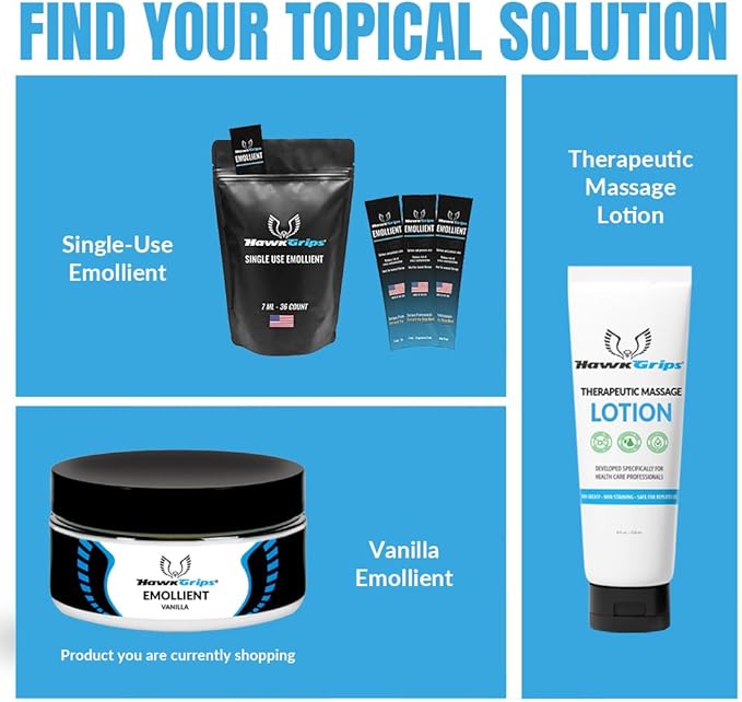 8oz Massage Emollient, Vanilla, Emollient for IASTM and Massage, Soft Tissue Mobilization & Lubrication for Massage Therapy, Shea Butter, Oil Based, Vegan, Cream Alternative, Pack of 10-CasaMuseHome