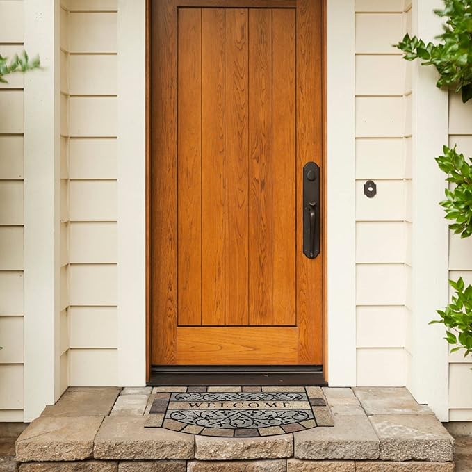 24 * 36" Heavy Duty Welcome Mats Outdoor No Slip Rubber Outdoor Mats for Home Entrance-CasaMuseHome