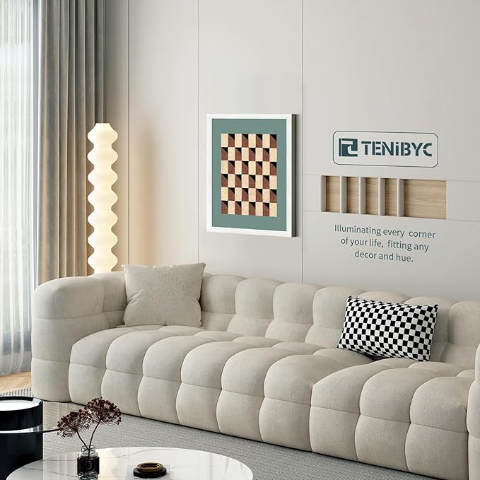 16x24 Poster Frame 3 Pack - White, Textured Solid Wood Picture Frame, Wall Gallery Photo Frame-CasaMuseHome