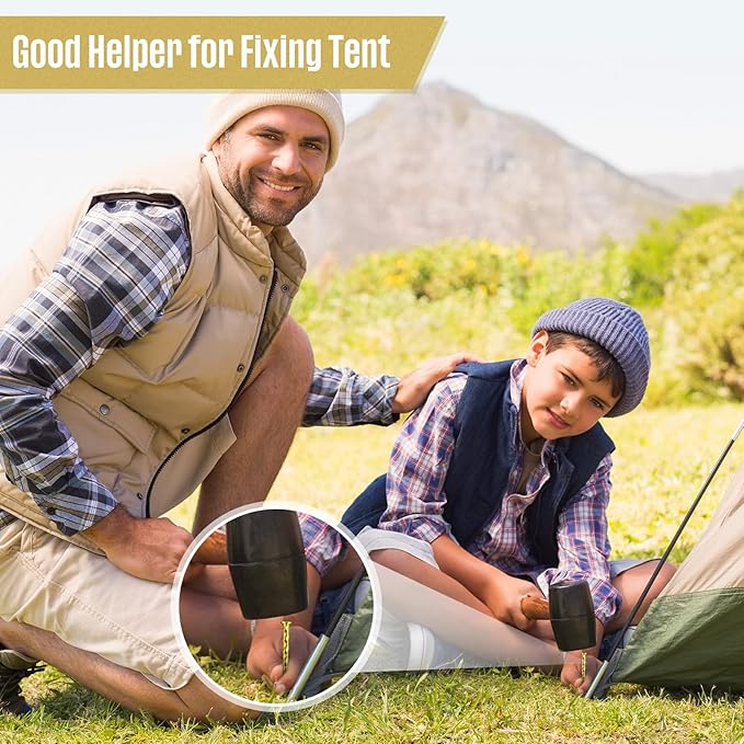 200 Pcs Metal Nails 8 Inch Artificial Spikes Galvanized Spiral Landscape Stakes Edging Spikes Garden Stakes for Fake Landscaping Grass Ground Lawn(Gold)-CasaMuseHome