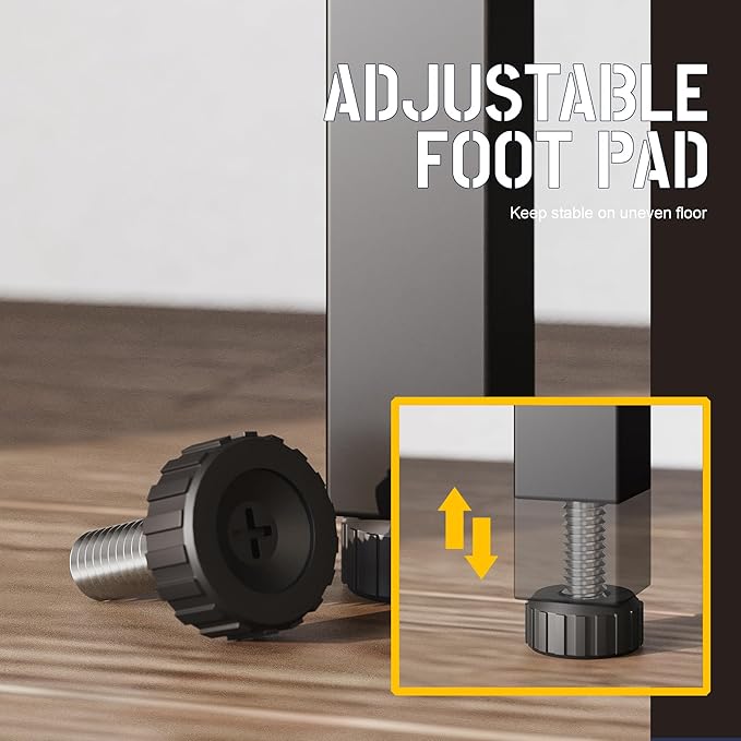 70 x70 Triple 5 Tier Book Shelf, Industrial Large Bookcase with Storage Cabinet, Tall Bookshelf with 14 Open Display Shelves Metal Frame Furniture for Living Room Bedroom Home Office Black-CasaMuseHome