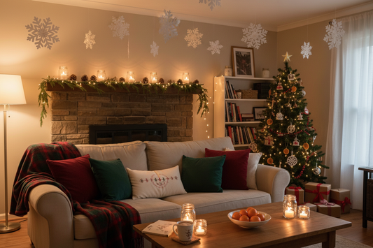 Affordable Holiday Decor Ideas for Your Living Room