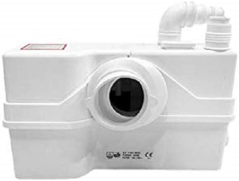 800W/1+HP American Elongated Macerating Toilet Kit with Macerator Pump for Basement Toilet System, 3 - Piece Kit by Lift Assure-CasaMuseHome