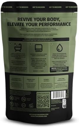 3 Pack Bundle: Coach Soak Recovery Bath Soak, Epsom Salt Bulk, Bath Salts Bulk, 3 Pack Bundle, Total of 9 Pounds (Eucalyptus, Lavender, Citrus)-CasaMuseHome