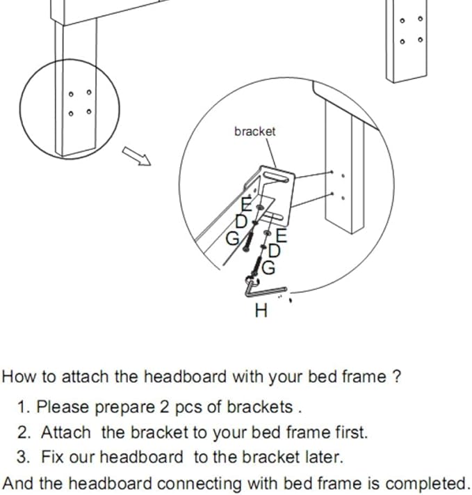 24KF Upholstered Tufted Button Linen Fabric Headboard,Comfortable Fashional Headboard King/CA King Size,Ivory-CasaMuseHome