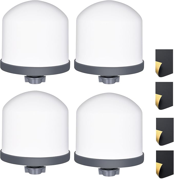 4Pack Replacement Ceramic Dome Water Filter 0.2 to 0.5 micron for Countertop Portable Water Purification System-CasaMuseHome