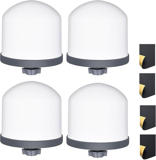 4Pack Replacement Ceramic Dome Water Filter 0.2 to 0.5 micron for Countertop Portable Water Purification System-CasaMuseHome