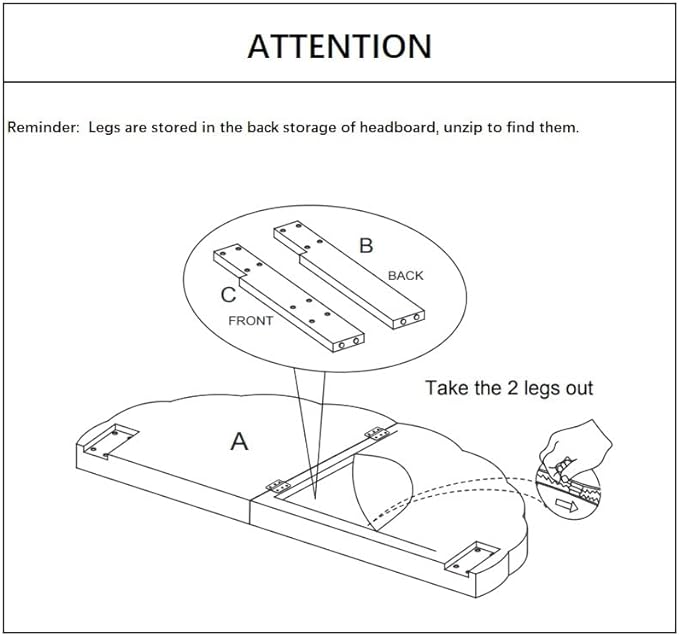 24KF Stunning Crown Design King Headboard, Upholstered Soft Velvet Petal Pattern Headboard King/CA King-Beige-CasaMuseHome