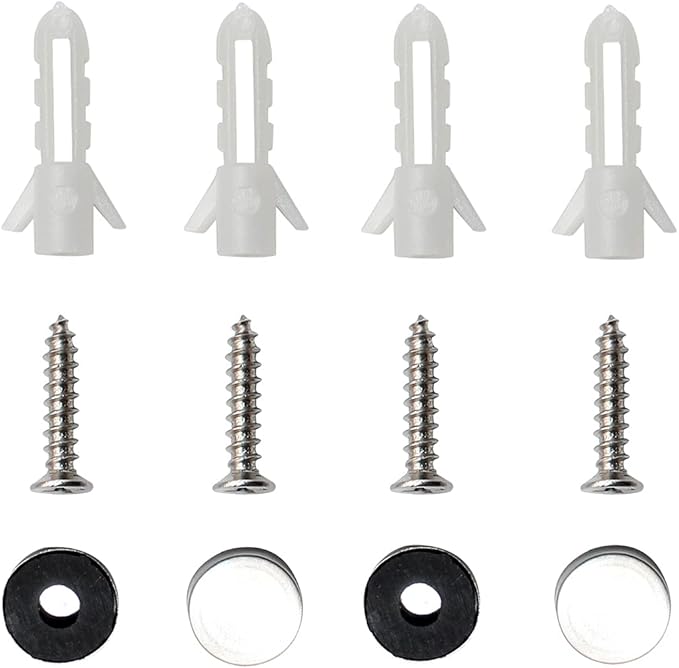 8.8-Inch Wine Glass Rack - Under Cabinet Stemware Wine Glass Holder Glasses Storage Hanger Metal Organizer for Bar Kitchen Black (1 Rows, 3 Pack)-CasaMuseHome