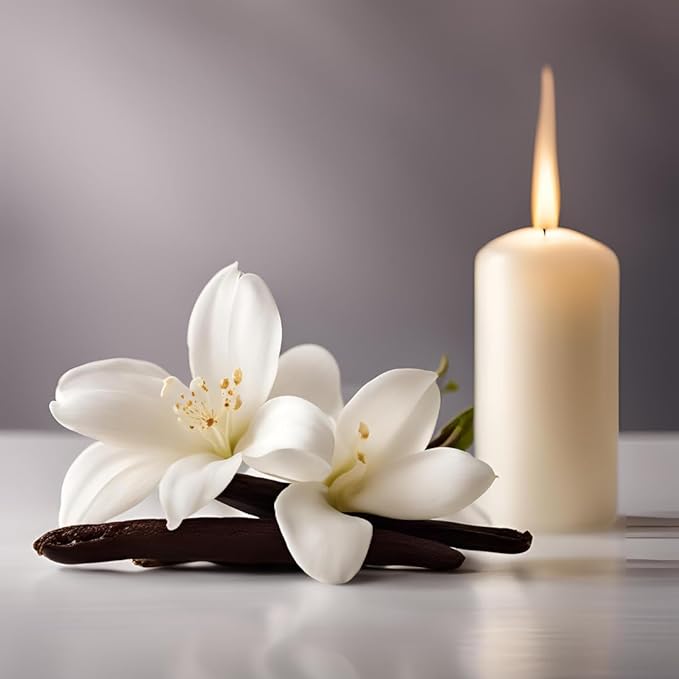 1OAK Soy Wax Scented Candles - Vanilla Bean Candle - Vanilla Candles for Home - Hand-Poured (7oz.)-CasaMuseHome