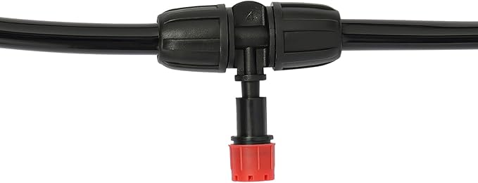 36 Pockets Hanging Planter Bags, Vertical Wall Mounted Plant Planting Grow Bags, Stackable Wall Planter with Timer, Self Watering Hanging Planters for Outdoor Indoor Garden-Black-CasaMuseHome