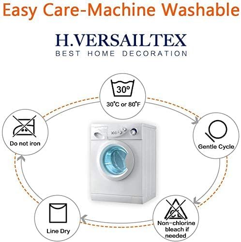 H.VERSAILTEX Velvet Stretch Couch Cushion Cover Plush Cushion Slipcover Cushion Furniture Protector Seat Cushion Sofa Cover (3 Piece XL Sofa Cushion Covers, Vintage Green)-CasaMuseHome