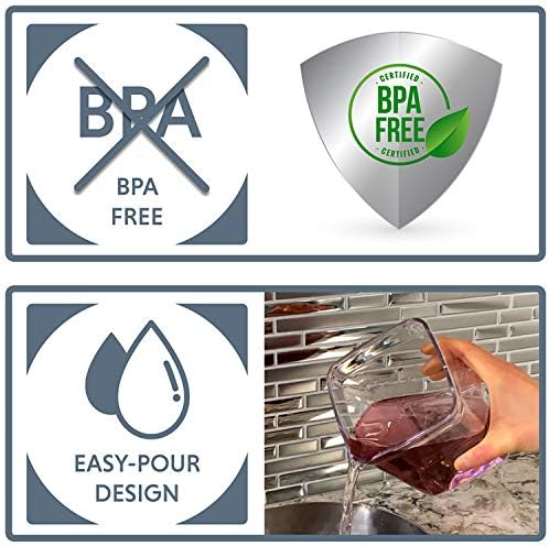 BopTop (5pc Set) Airtight Food Storage Container – Mechanical Silicone Seal Canister - BPA-Free Stackable - 2.5Qt/1.5Qt/.9Qt/.85Qt/.5Qt-CasaMuseHome