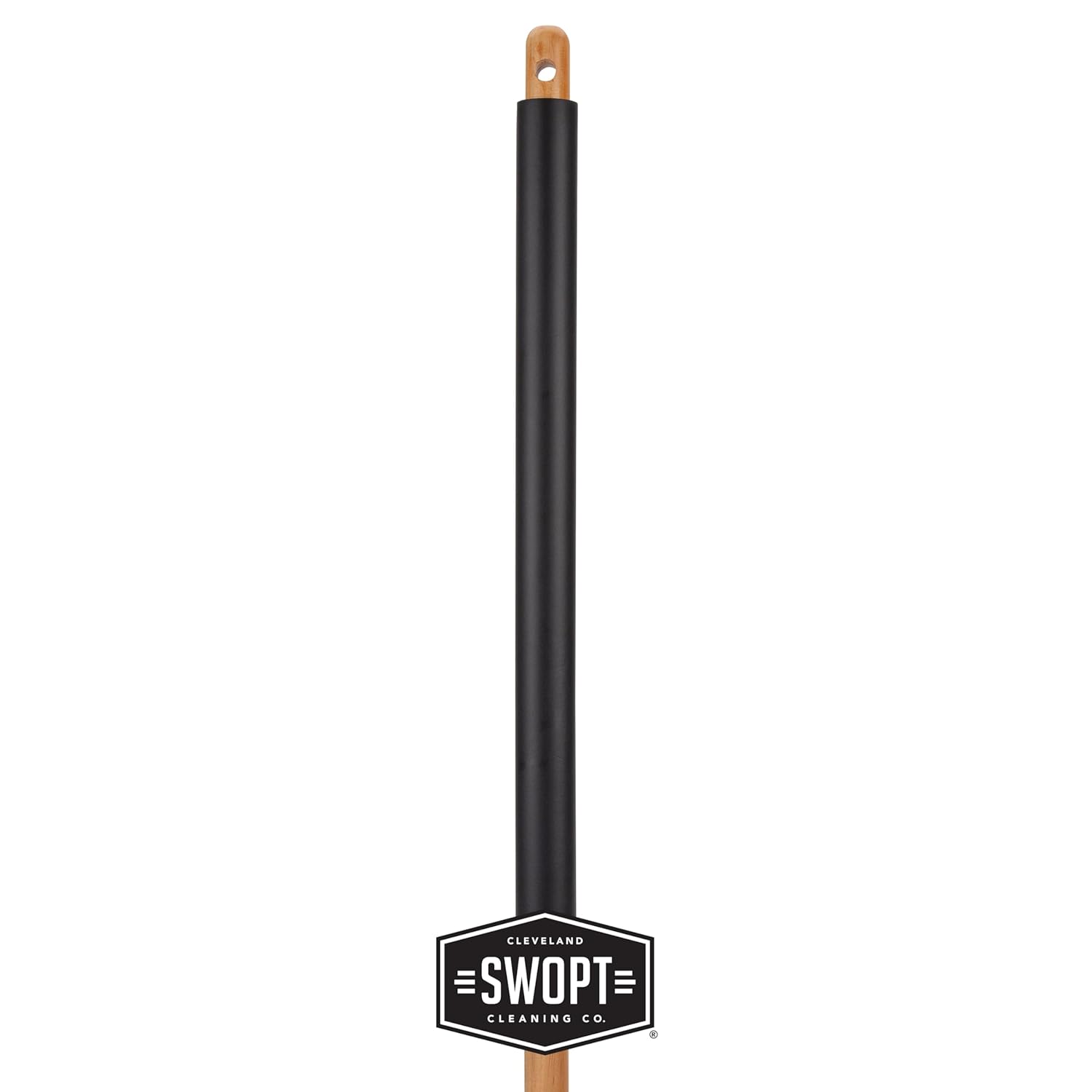 SWOPT Premium 48” EVA Foam Comfort Grip Wooden Handle – Ergonomic Design Eliminates Loose Handles —Interchangeable with All SWOPT Cleaning Products for More Efficient Cleaning and Storage