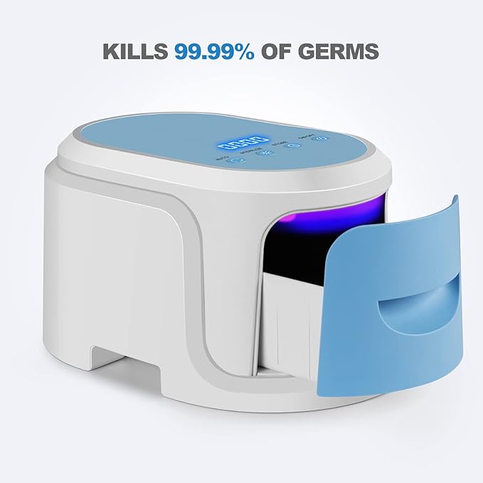 2025 Newest UV Sanitizer Box, for Portable Cleaner and Sanitizing Machine with Hose/Mask/Home Supplies/Travel/Baby Bottle/Phone-CasaMuseHome