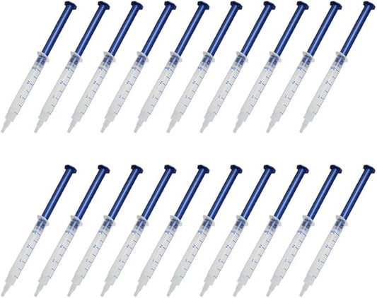 20 PCS 3ML Teeth Whitening Gel Refills 35% CP Bleaching Gel, Tooth Whitener Gel Syringes Kit-CasaMuseHome