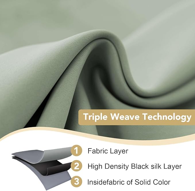 H.VERSAILTEX Thermal Insulated Blackout Window Panels Microfiber Formaldehyde-Free Kids Curtains for Holiday Season Home Decoration,Grommet Top,52 by 96 - Inch - Cyan - Set of 2-CasaMuseHome