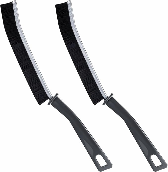 2 PCs Hard-bristled Crevice Cleaning Brush, Gap Cleaning Brush, Grout Brush for Kitchen, Bathroom, Bathtubs-CasaMuseHome