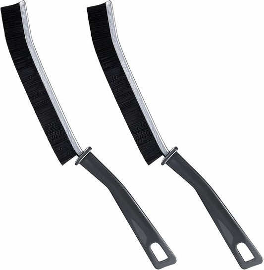 2 PCs Hard-bristled Crevice Cleaning Brush, Gap Cleaning Brush, Grout Brush for Kitchen, Bathroom, Bathtubs-CasaMuseHome