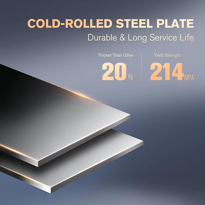 5 Tier Metal Curio Cabinets, 71" Tall Modern Bookshelf Cabinet with 4 Adjustable Shelves, Cabinet Display Case for Home Office, Living Room, Pantry, Assemble Required, Black-CasaMuseHome