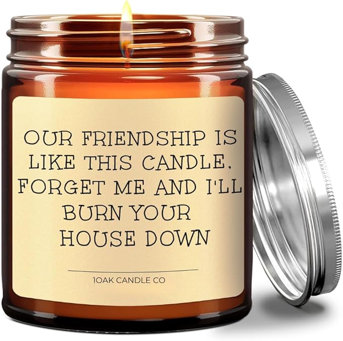 1OAK Vanilla Candle - Best Friend Candle for Women - Friendship, Christmas & BFF Gifts-CasaMuseHome