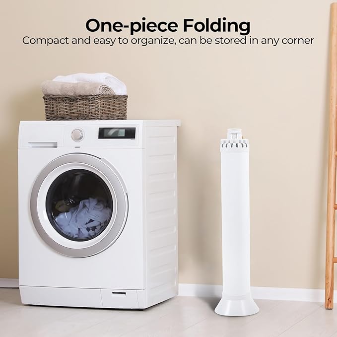 4-Legged Clothes Drying Rack Foldable,Octopus-Shaped Portable Laundry Drying Rack,Outdoor and Indoor Collapsible Drying Rack with 4 Pulleys,2 Tier-CasaMuseHome