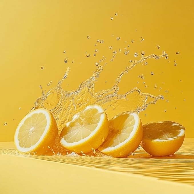 1OAK Soy Wax Fresh Lemon Candle - Citrus Candles for Home, Kitchen, & Summer - Fruity Candles Scented - Long Burning Premium - Hand-Poured (7oz.)-CasaMuseHome