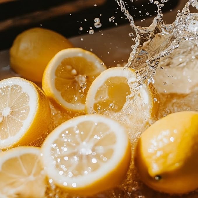 1OAK Soy Wax Fresh Lemon Candle - Citrus Candles for Home, Kitchen, & Summer - Fruity Candles Scented - Long Burning Premium - Hand-Poured (7oz.)-CasaMuseHome