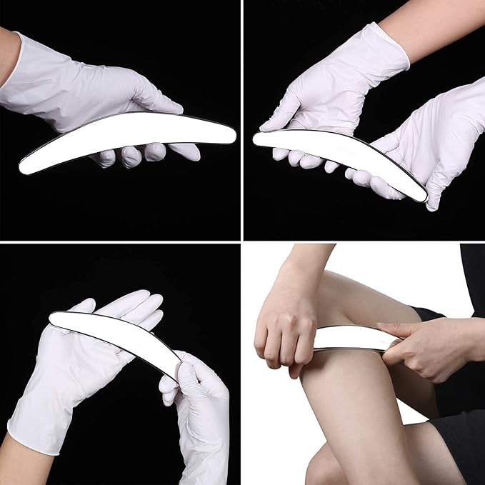 4 in 1 Professional IASTM Tool Set,Stainless Steel Muscle Muscle Tools with Case, Physical Therapy Massage Equipment and Deep Tissue Massage Tools-CasaMuseHome