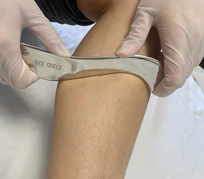 4 in 1 Stainless Steel Gua Sha Muscle Scraper Tool, Professional IASTM Physical Therapy Tool Set for Massage and Scraping （4pcs Carry Bag）-CasaMuseHome