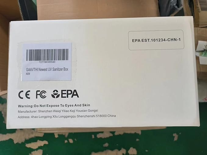 2025 Newest UV Sanitizer Box, for Portable Cleaner and Sanitizing Machine with Hose/Mask/Home Supplies/Travel/Baby Bottle/Phone-CasaMuseHome