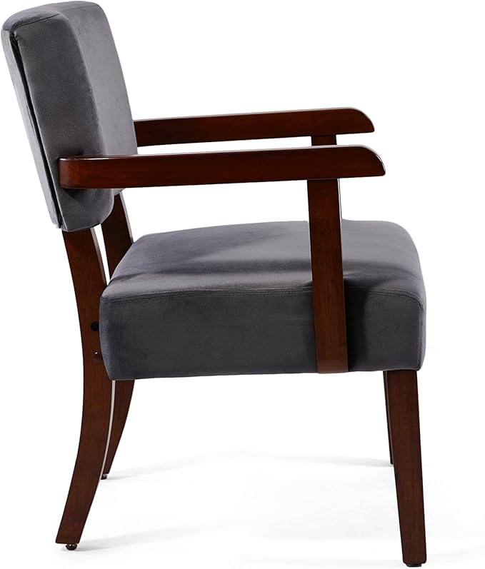 Accent Chair, Living Room Chairs Oversize with Soft Seat and Armrests for Living Room Dinning Room Bedroom Reading Room Waiting Room, AC01-CasaMuseHome