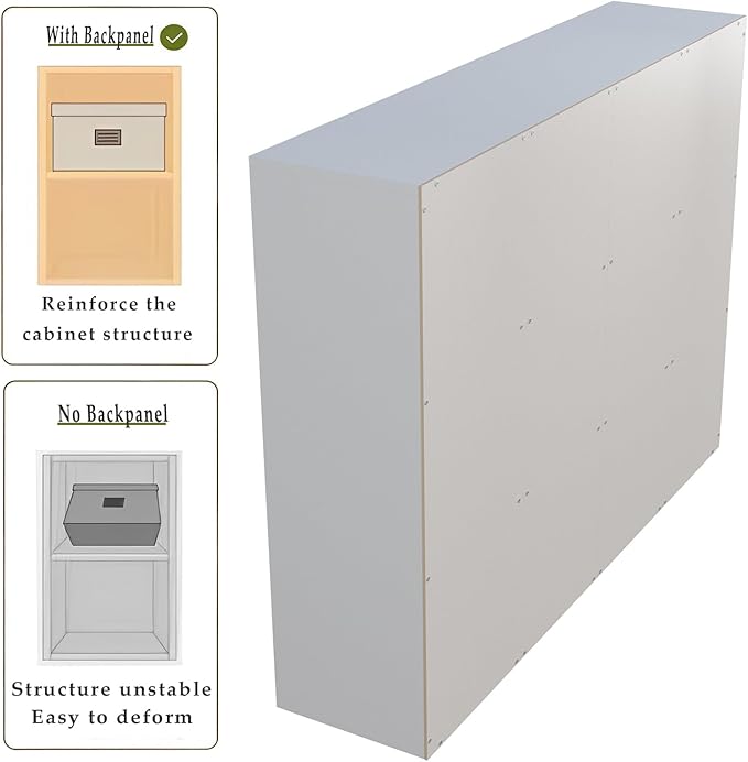 12-Cube Storage Shelf Bookcase - Wooden 3-Tier Floor Standing Open Bookshelf for Home and Office, Display Cabinet, Warm White-CasaMuseHome