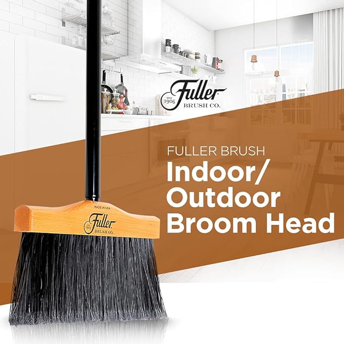 12” Upright Broom Head-CasaMuseHome