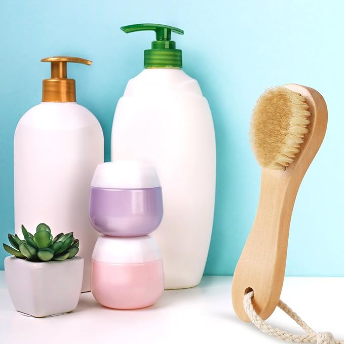 3 Pcs Wood Laundry Stain Brush Stain Remover Brushes with Boar Bristle Small Stain Brush for Clothes for Scrubbing Stains from Furniture Fabric Leather(3 Pcs A)-CasaMuseHome