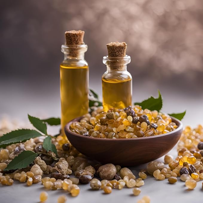 1OAK Soy Wax Scented Candles - Frankincense Myrrh - Long Burning Premium Hand-Poured (7oz.)-CasaMuseHome