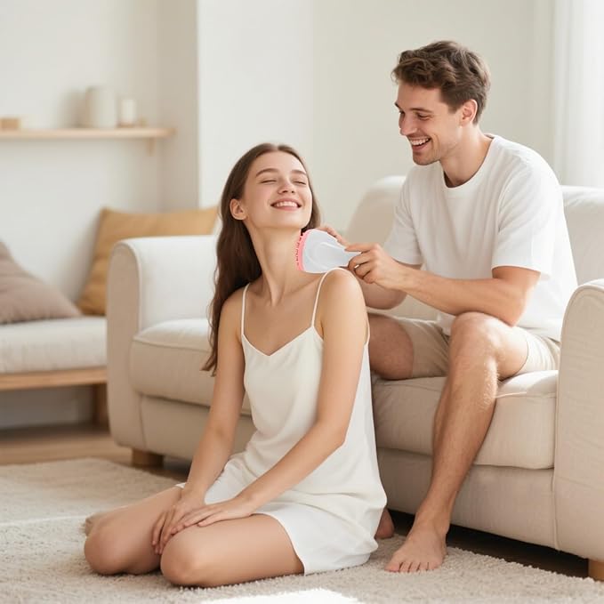 2025 Upgraded Lymphatic Drainage Massager Body Sculpting Machine Helps Reduce Stretch Marks & Cellulite for Legs, Arms & Belly Anti Cellulite Massage Tool with Light Heat & Vibration-CasaMuseHome