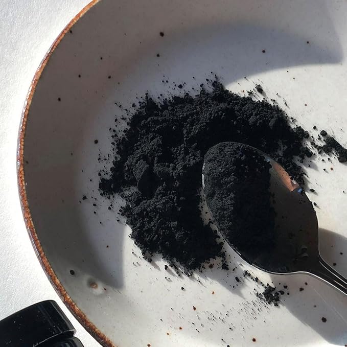 Active Wow Activated Coconut Charcoal Powder - Natural Whitening, Fluoride Free, Sulfate & Paraben Free, Spearmint Toothpaste Powder, 20g-CasaMuseHome