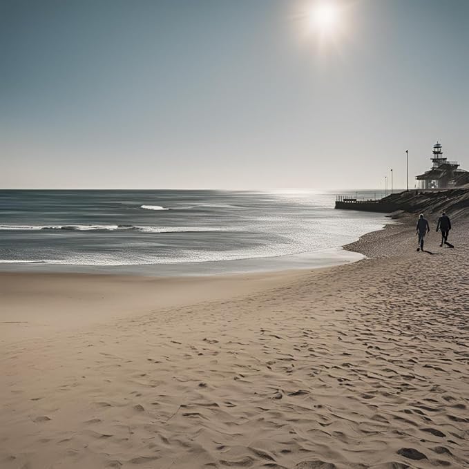 1OAK Soy Wax Ocean Candle (Ocean Breeze) - Beach Candle - Ocean Themed Candles - Summer Candles for Home - Home Scented - Hand-Poured (7oz.)-CasaMuseHome