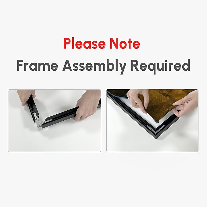 46"x72" Extra Large Framed Wall Art Soft White Poppies Watercolor Floral, Delicate Botanical for Home Living Room Bedroom Decor (Frame Assembly Required)-CasaMuseHome