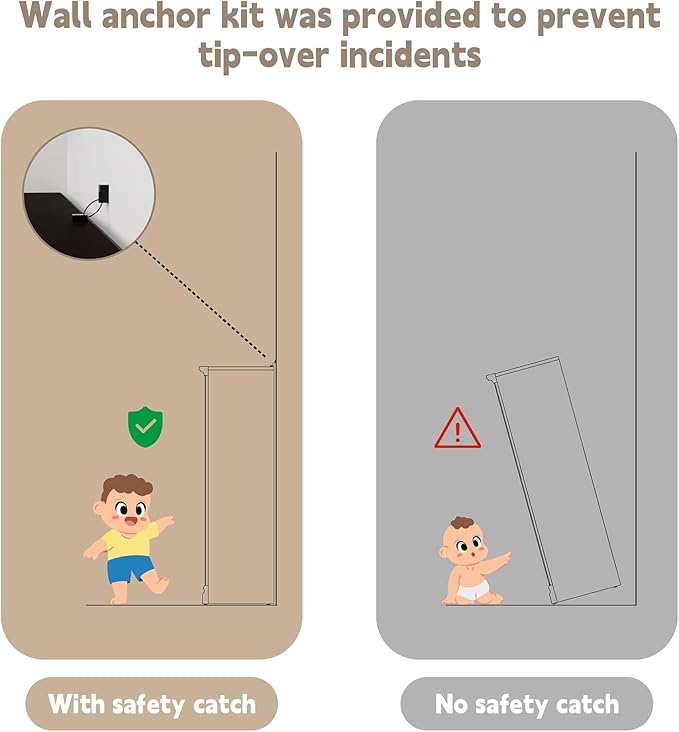 43 in Tall Bookcase, 3-Tier Bookshelf Open Storage, 33 inch Wide Floor Standing Indoor Furniture, Book Cases for Home School Library Office Bedroom Kids, Dark Cherry 3 Tiers-CasaMuseHome