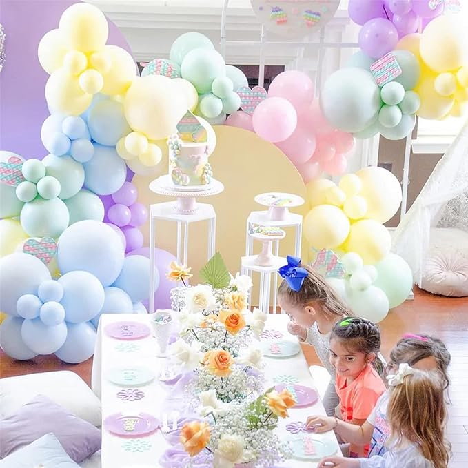 130pcs Light Blue Balloons Different Sizes 18" 12" 10" 5" Baby Blue Balloons for Boys Girls Birthday Baby Shower Gender Reveal Wedding Children's Day Decorations-CasaMuseHome