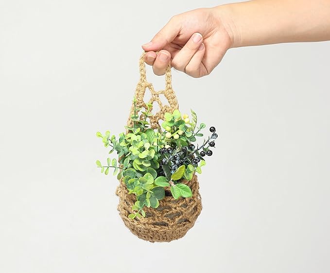 3PK Wall Planters for Indoor Plants, Macrame Plant Hanger | Wall Planter, Plant Hanger, Hanging Planter (3PK, for 4 inch Pot)-CasaMuseHome