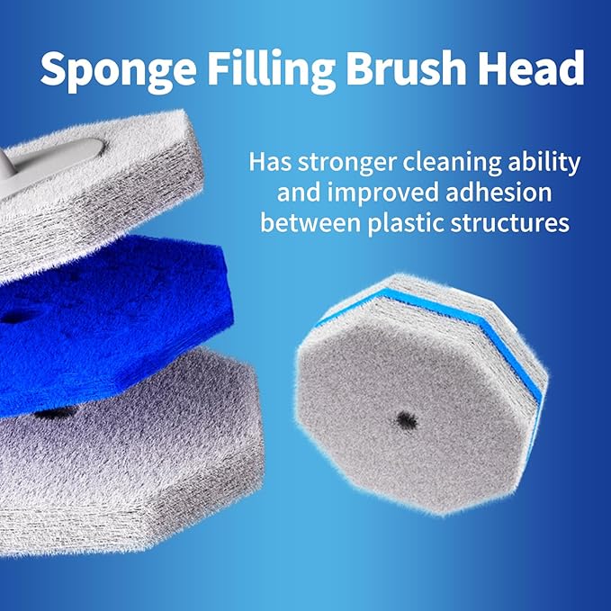 60pc Refills Disposable Toilet mats Brush Cleaning System, Toilet Cleaning Brush, 60 Replacement Brush Heads, No Handle or Base，Toliet Wand Refills,Toilet Bowl Clean Refill Pads,Toilet Scrubber Refill-CasaMuseHome