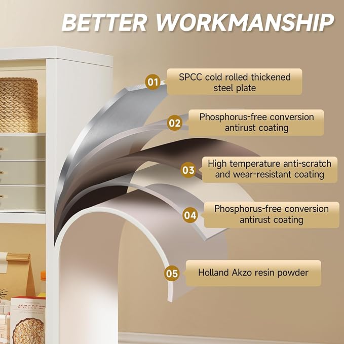 6 Cube Storage Organizer, Black Bookshelf with Storage, 2 Tier Storage Cubes,Freestanding Storage Organizer with Shelves for Living Room, Study-CasaMuseHome