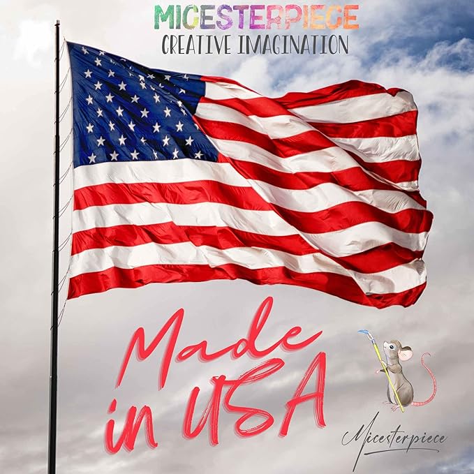 3D Mouse Reading Book in Mouse Hole, Decal Sticker, Removable Wall Decor, Book Lover Gift Idea, Baseboard, Wall Sticker Decal, Kids Room, Classroom, Library-CasaMuseHome