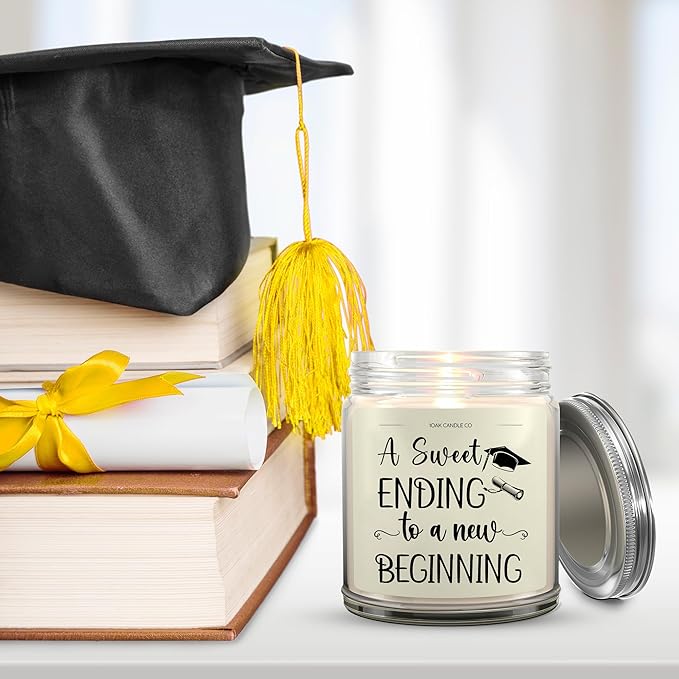 1OAK Vanilla Scented Candles Gifts for Women - Graduation Candle - 2025 Graduation Gifts for Her, Him - College, High School Senior 2025-CasaMuseHome