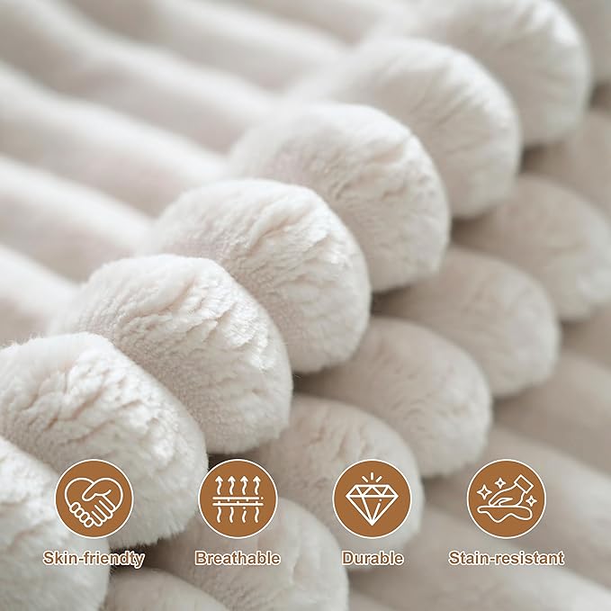 136" Sectional Couches for Living Room Modern Modular Sofa with L-Shape Couchs Upholstered Boneless Couch Deep Seat Sectional Couch with Chaise (White, Right Facing Chaise+3Seaters+Ottoman)-CasaMuseHome