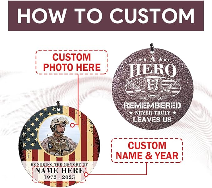 36inch Personalized Wind Chimes, Memorial Wind Chimes for US Veteran, Wind Chime for Loss of Loved Dad/Mom, Sympathy Memorial Gifts, Thank You Veteran Solider-CasaMuseHome