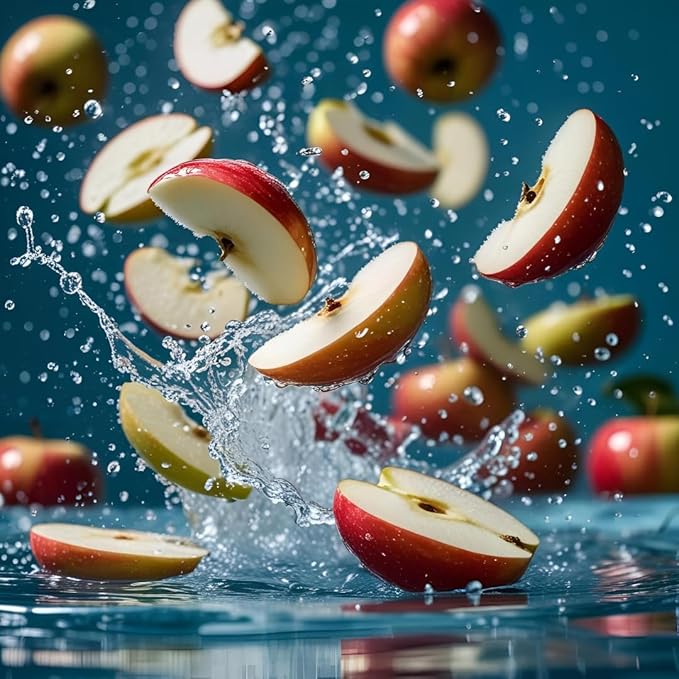 1OAK Soy Wax Scented Candles (Apple) - Soy Candles for Home Scented - Long Burning Premium - Hand-Poured (7oz)-CasaMuseHome